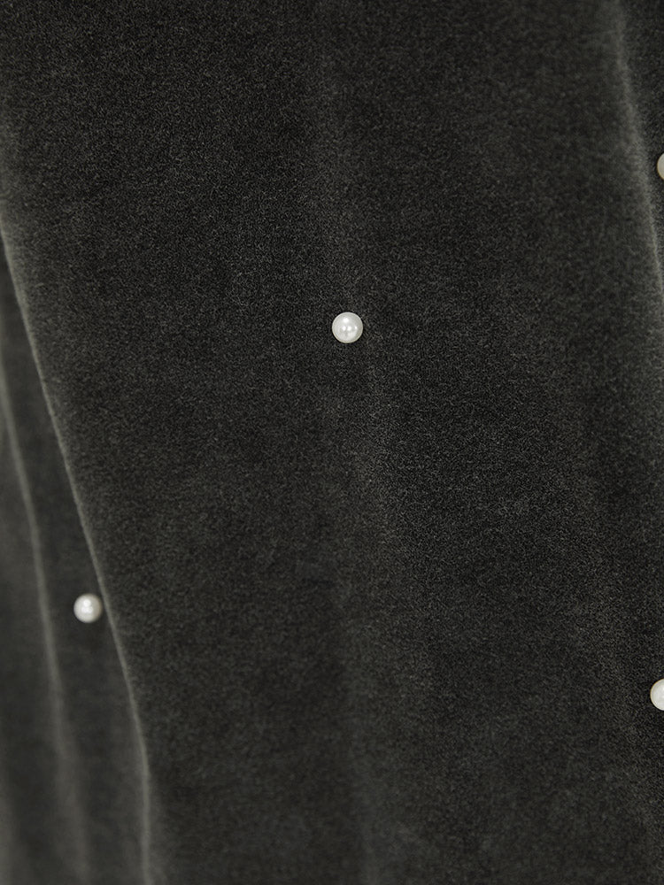 Plain Pearl Beaded Vintage T-shirt