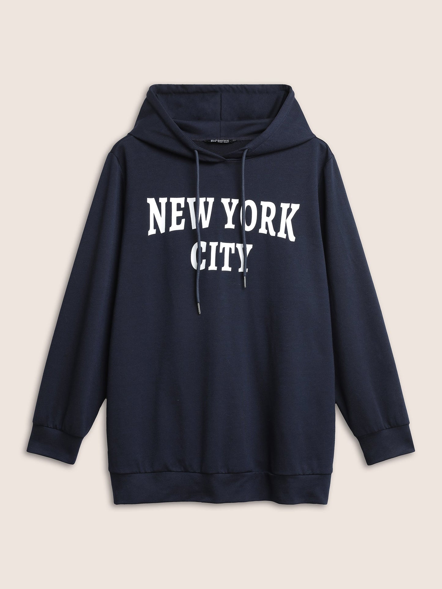 Graphic Area Letter Hooded Sweatshirt