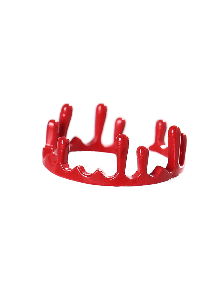 Halloween Red Blood Drop Ring