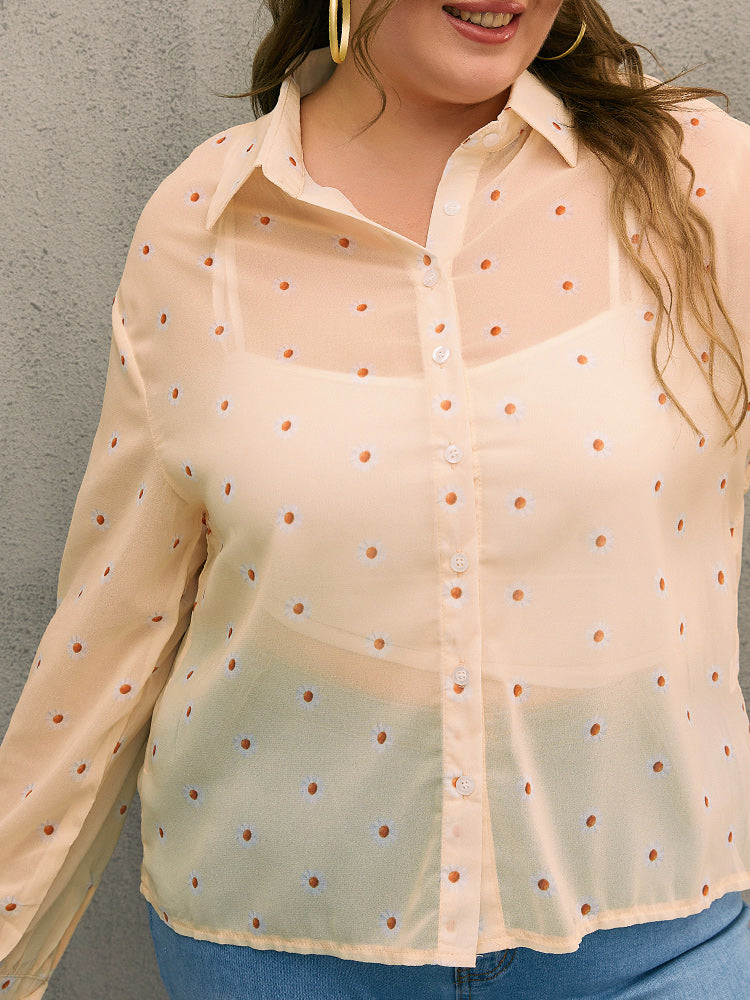 Perspective Polka Dot Blouse