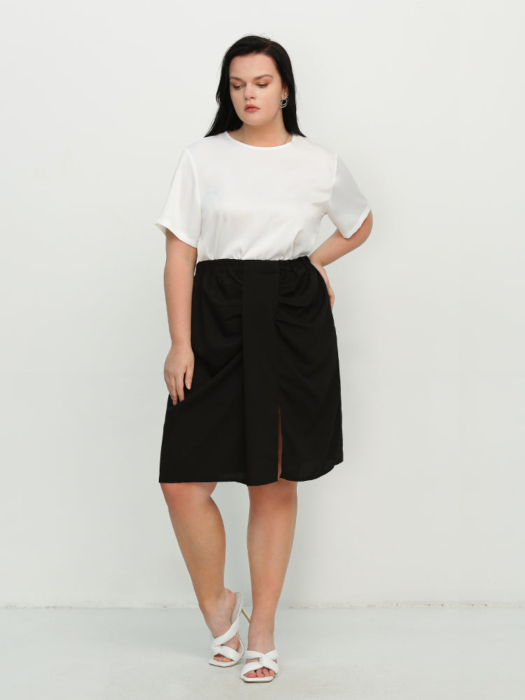 Back Cut Out Short Sleeve T-Shirt