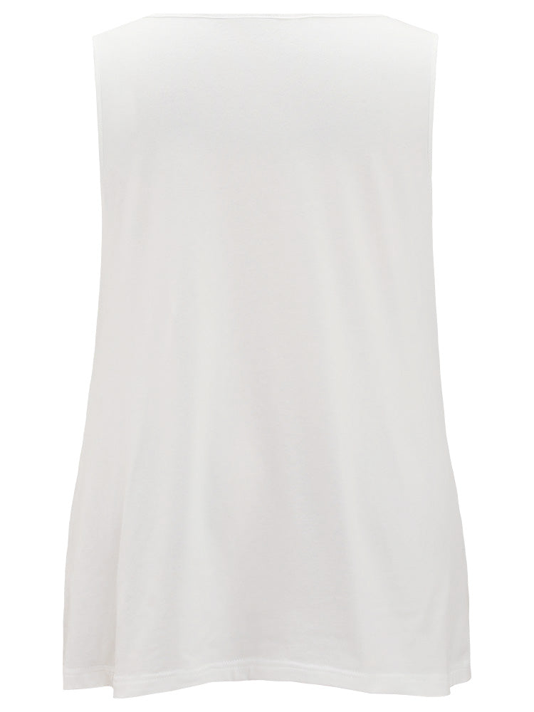 Letter Print Graphic Tank Top