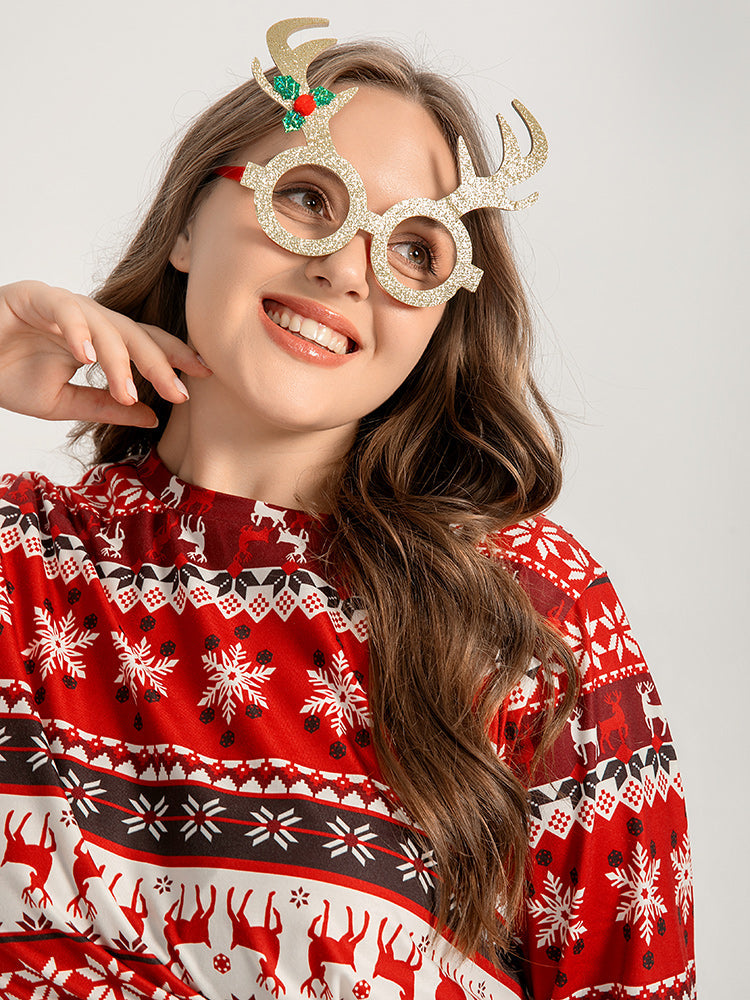 Antler Decor Party Glasses