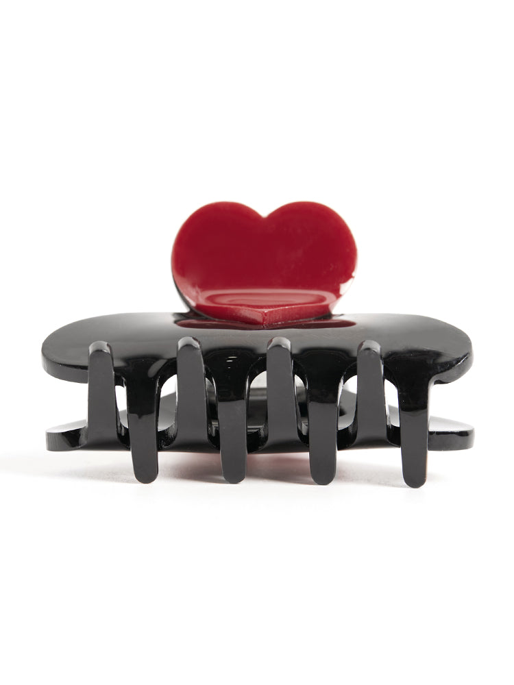 Heart Decor Hair Claw