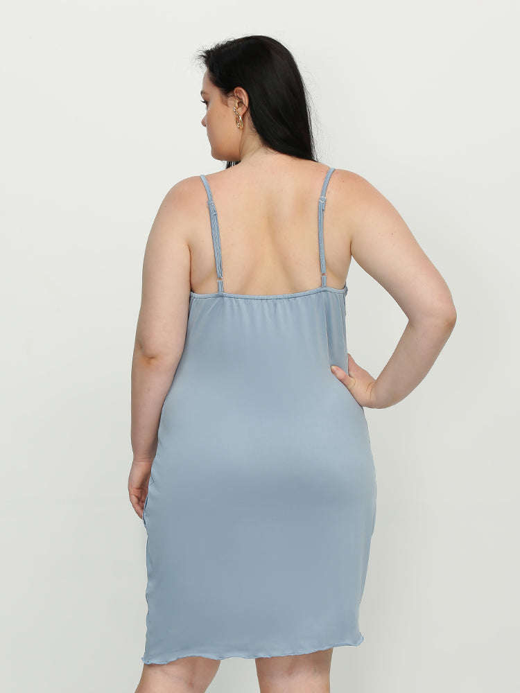 Backless Frill Cami Dress