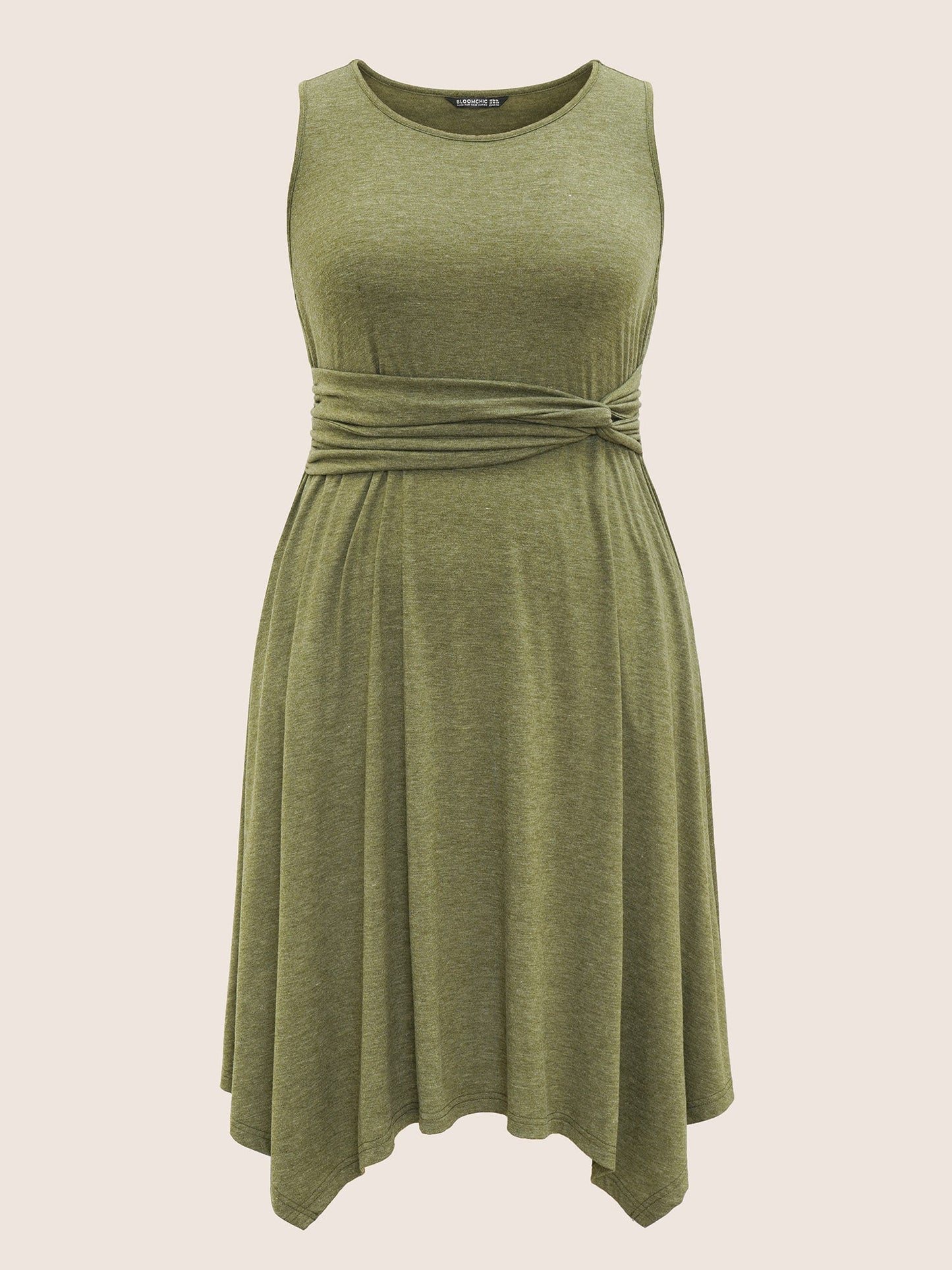 Supersoft Essentials Twist Front Ruched Dress