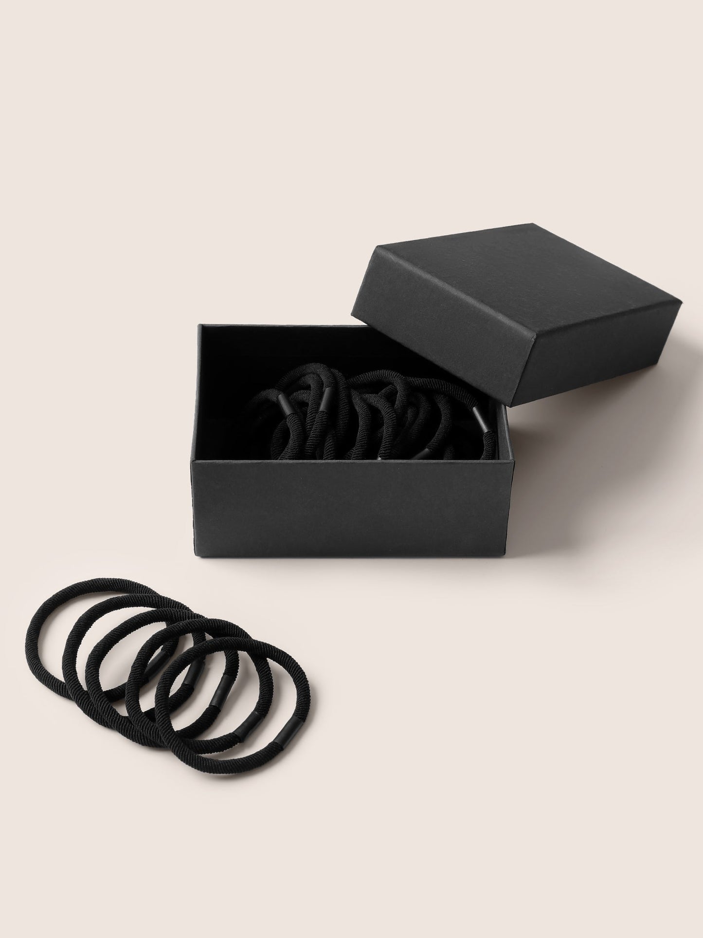 20pcs Minimalist Basic Elastic Hair Ties