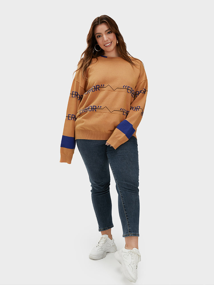 Printing Patchwork Sweaters