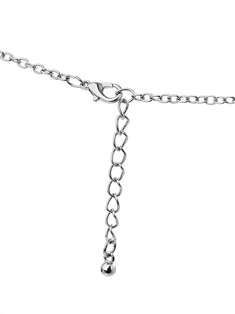 Halloween Bat Heart Shape Necklace