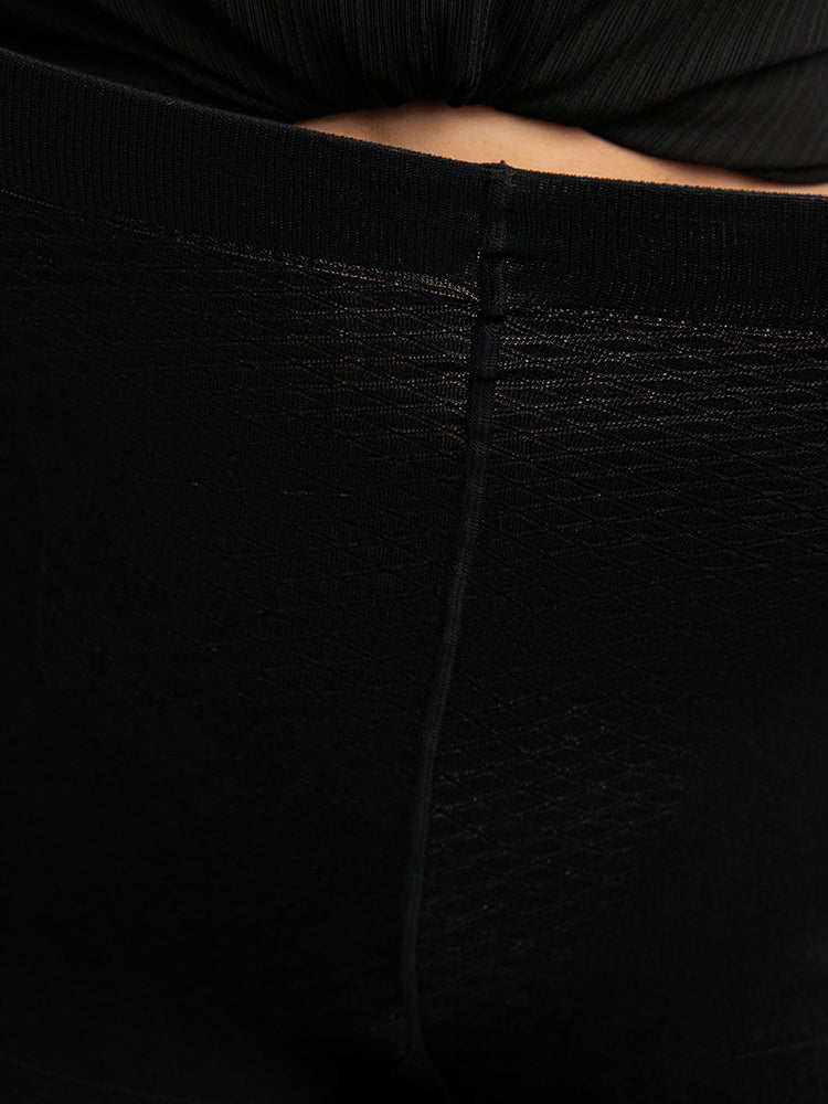 40D Solid Body Shaper Sheer Tights