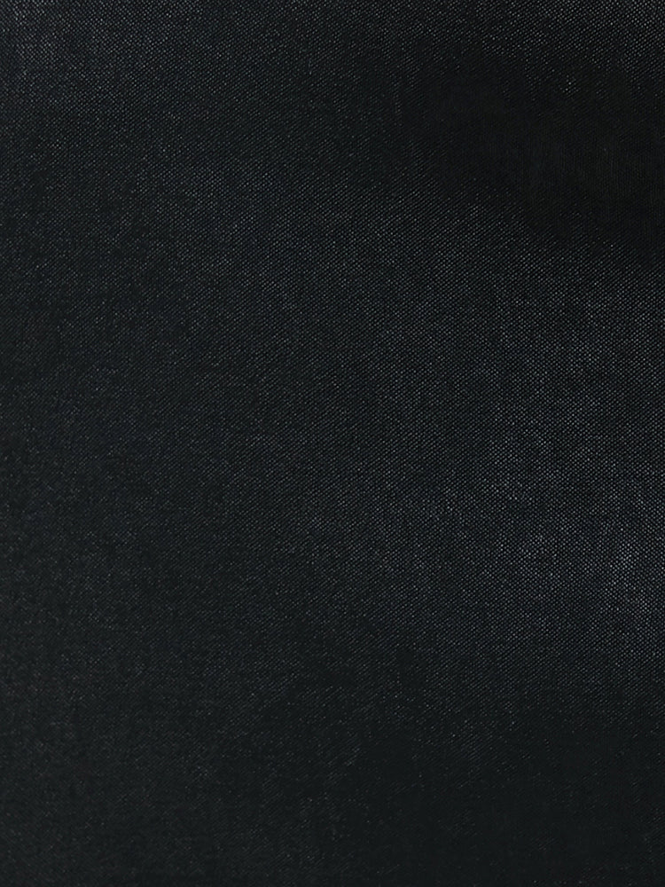 Black Asymmetrical Hem Cami Bodycon Dress