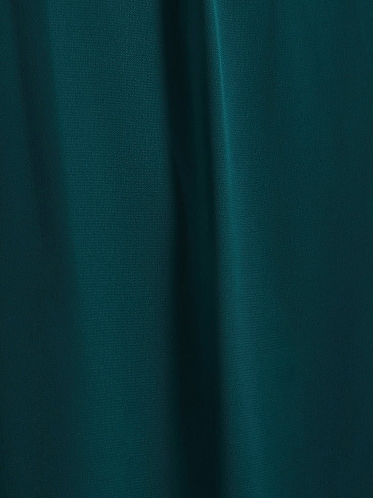 Cold Shoulder Lace Chiffon Short Dress