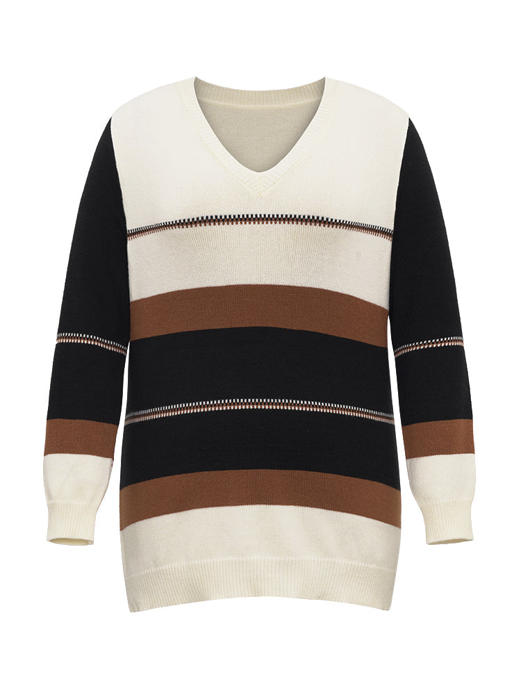 Supersoft Essentials Colorblock Very Stretchy Pullover