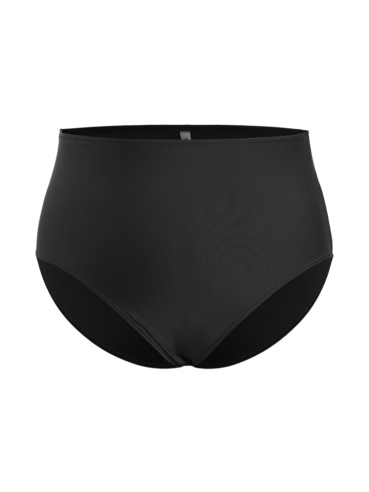 Cut Out Ruffles Hem Ruched Swim Dress