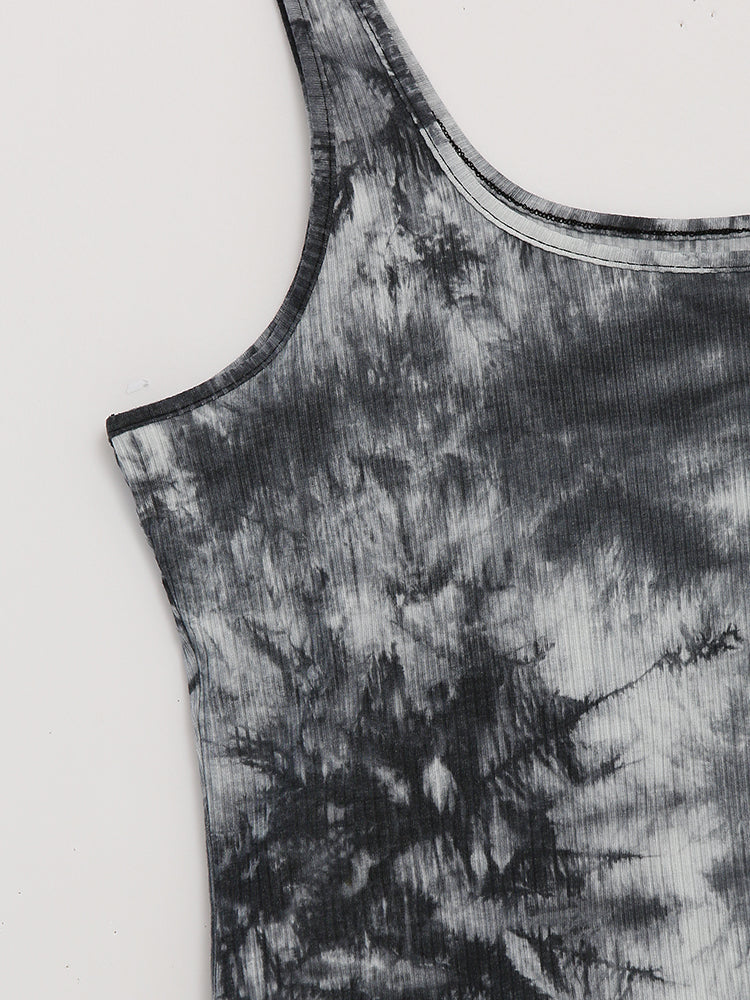 Tie Dye Sleeveless Top