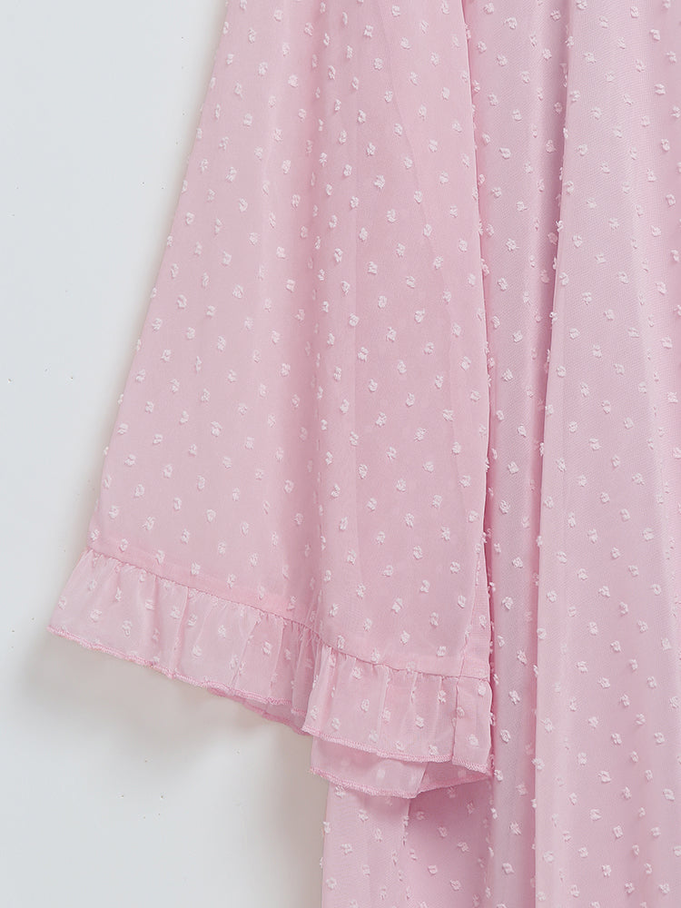 Loose Flared Sleeve Dress