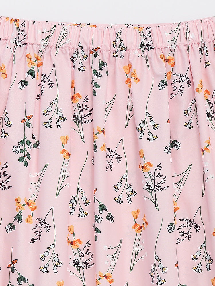 Ditsy Floral Split Hem Dress