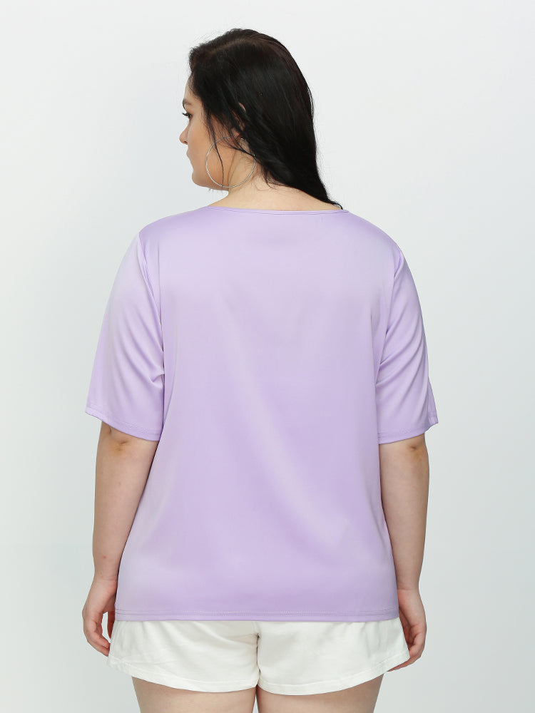 Short Sleeve Pocket Blouse