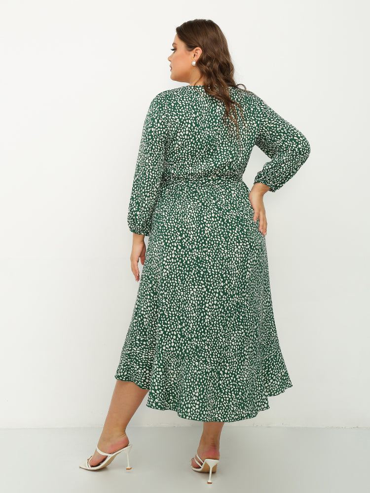 Polka Dot Button Through Dress