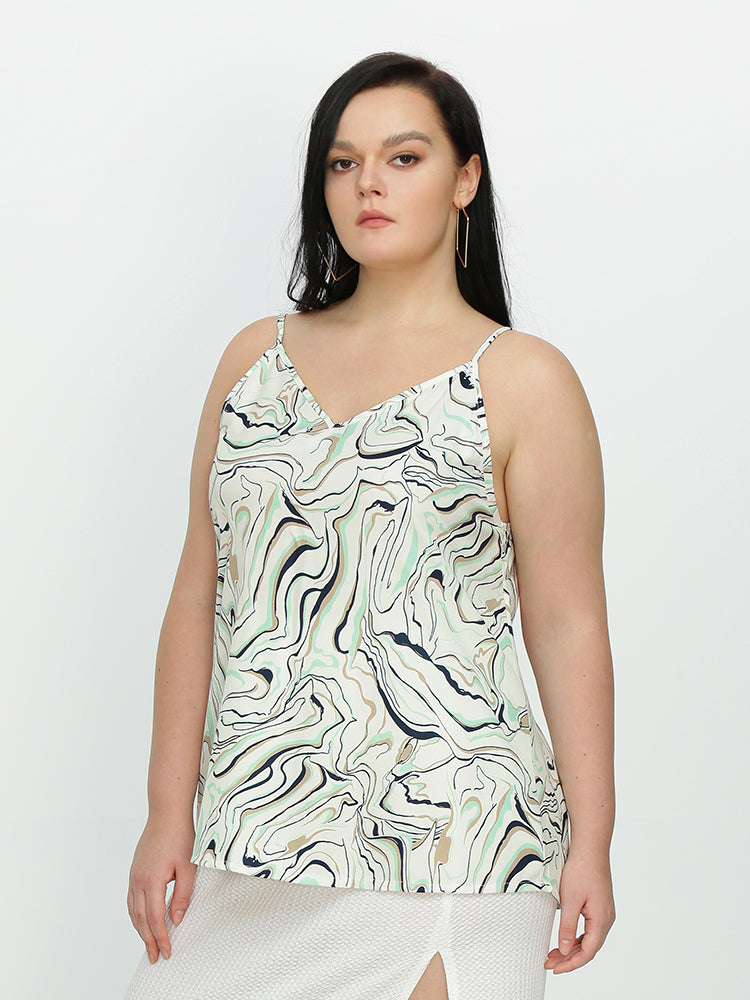 Twisted Painting Cami Top