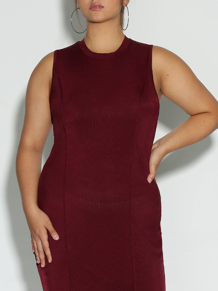 Stitch Sleeveless Dress