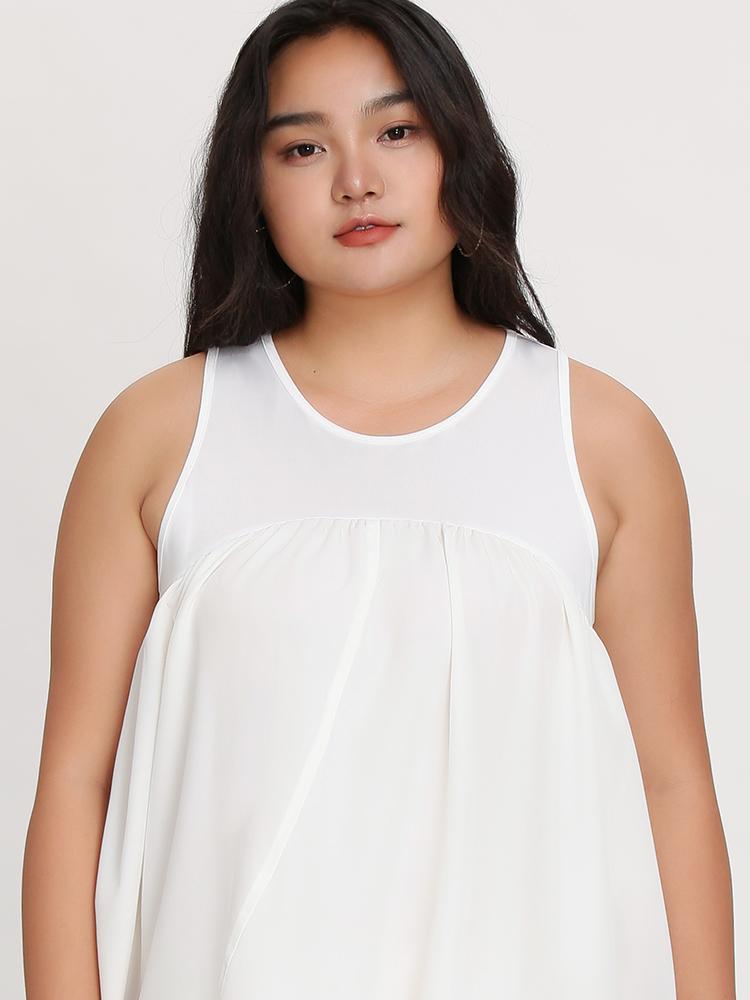 Split Irregular Hem Dress