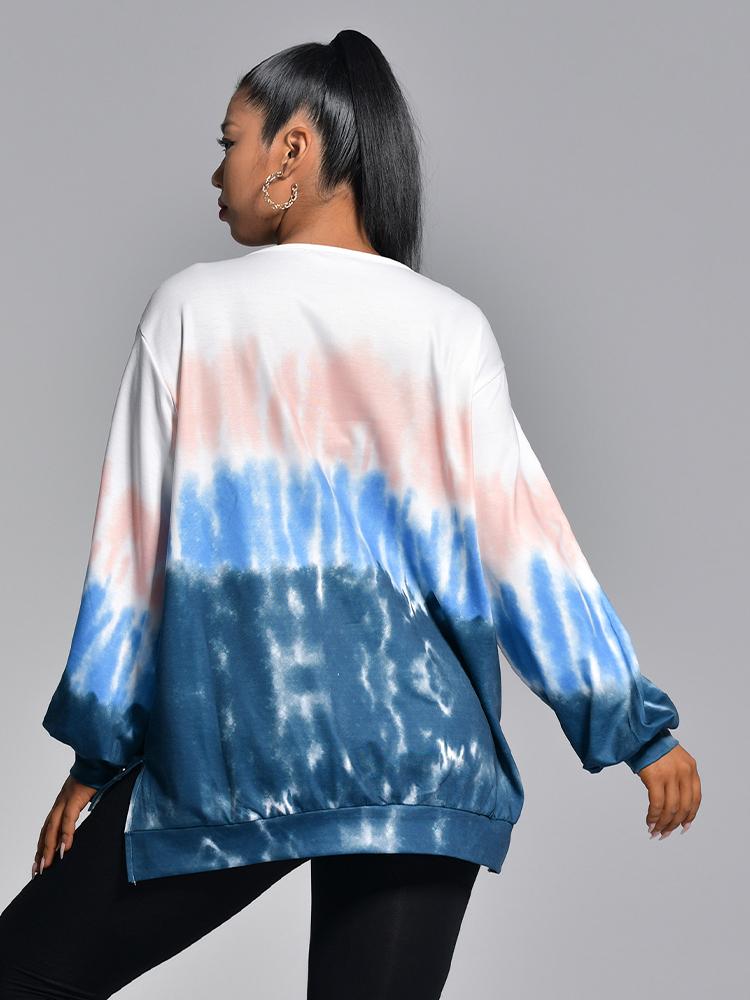 Round-neck Tie Dye Top