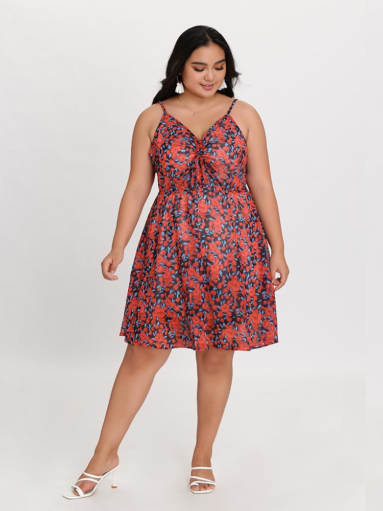 Floral Print Cami Dress