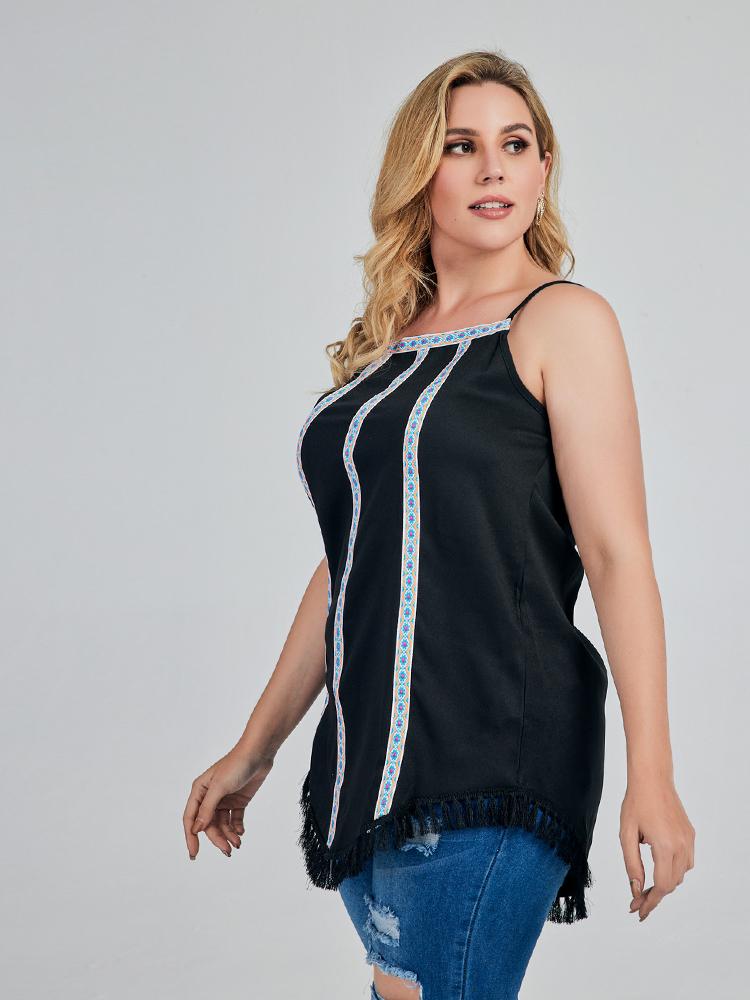 Striped Backless Camis