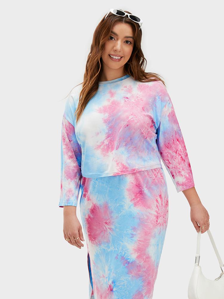 Tie Dye Crew Neck T-shirt