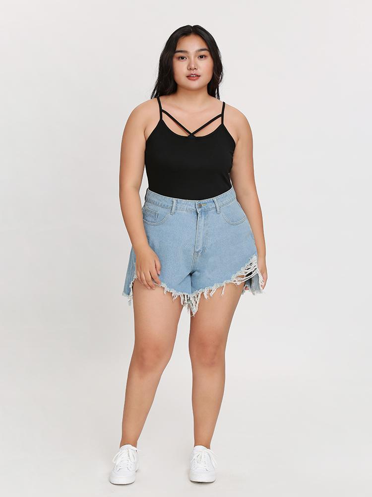 Crisscross Foxy Cami