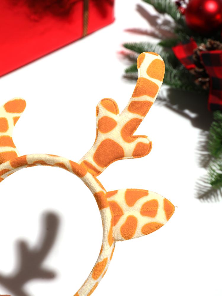 Christmas Spotted Antler Headband