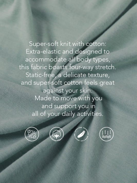 Solid Color V Neck Basic Modal T-shirt