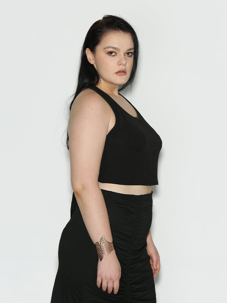 Backless Bowknot Crop Top