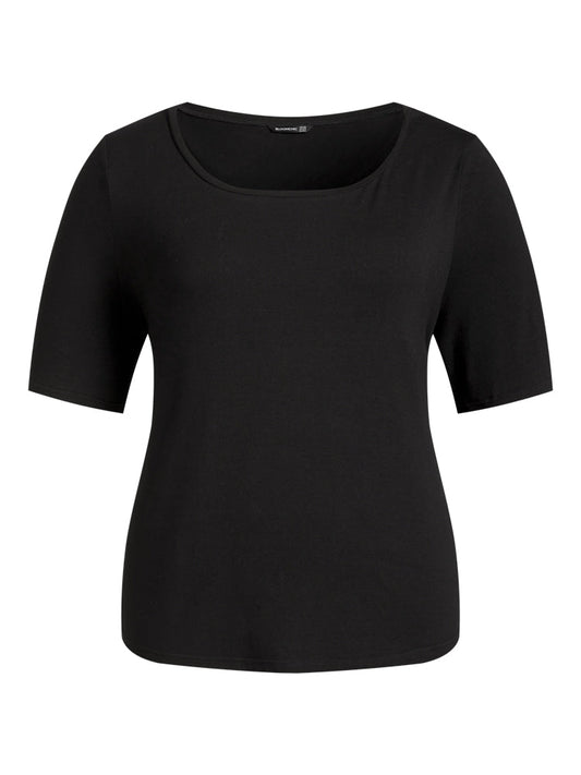 Solid Basic Cotton T-shirt