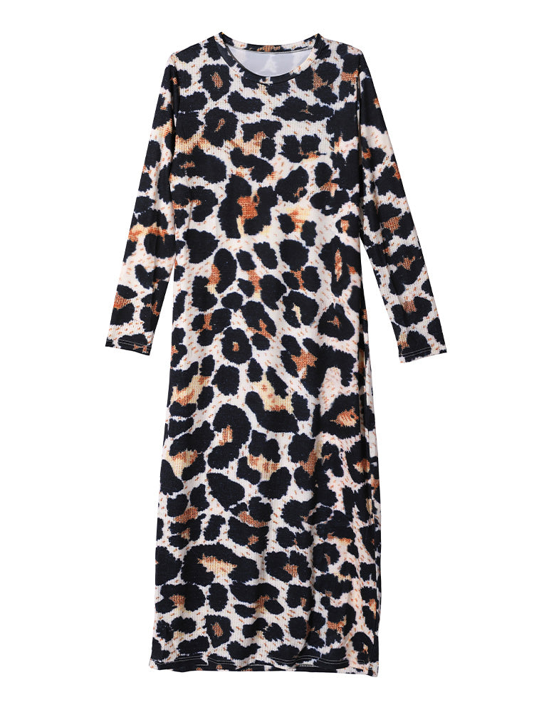 Leopard Bodycon Sexy Party Dress