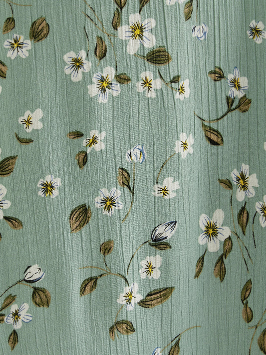 Bloom Dress - Ditsy Floral Tie Straps Split Dress