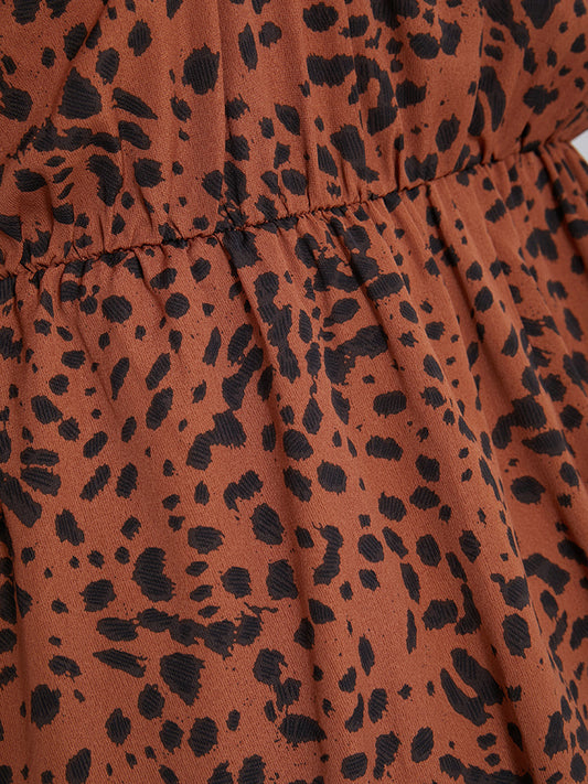 Bloom Dress - Leopard Knot Front Modal Cami Short Dress