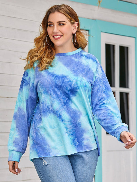 Tie Dye Round Neck T-shirt