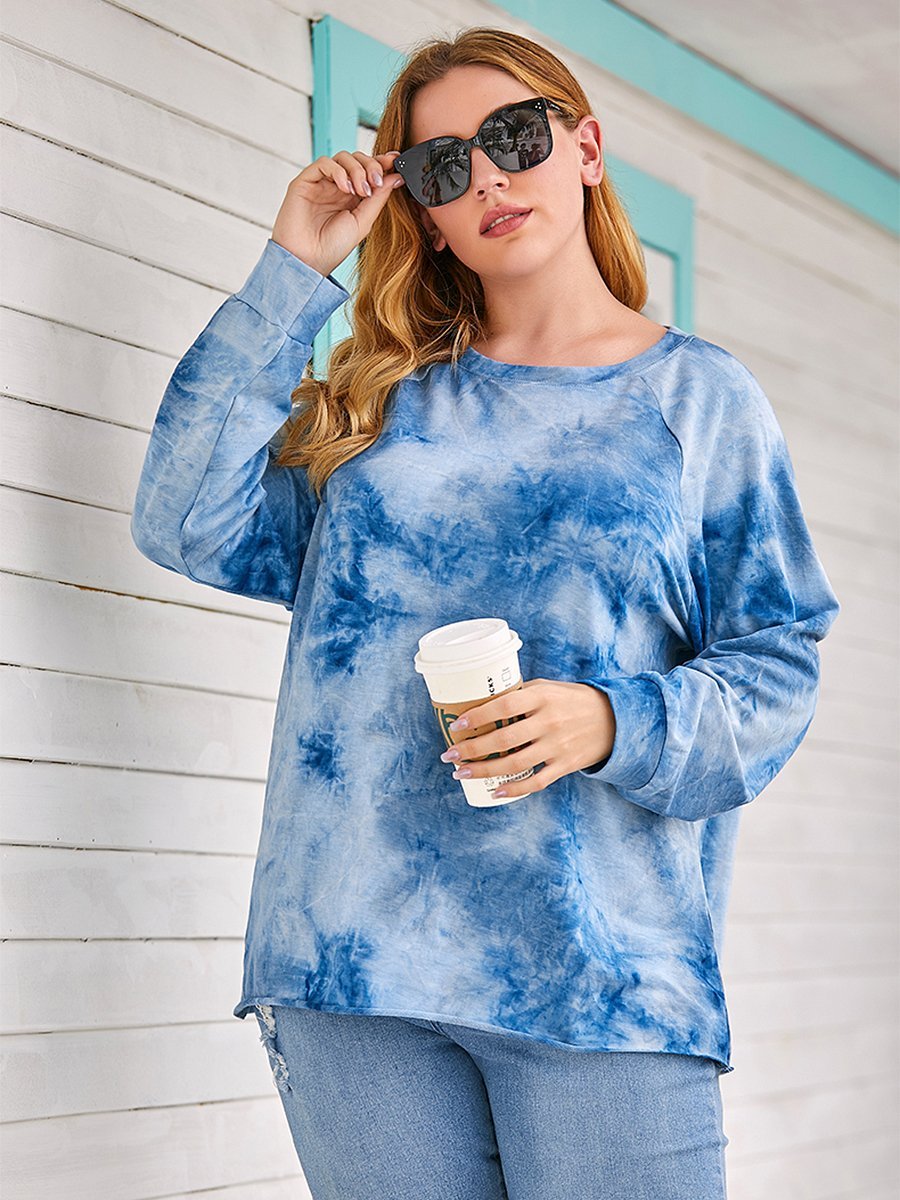 Tie Dye Round Neck T-shirt