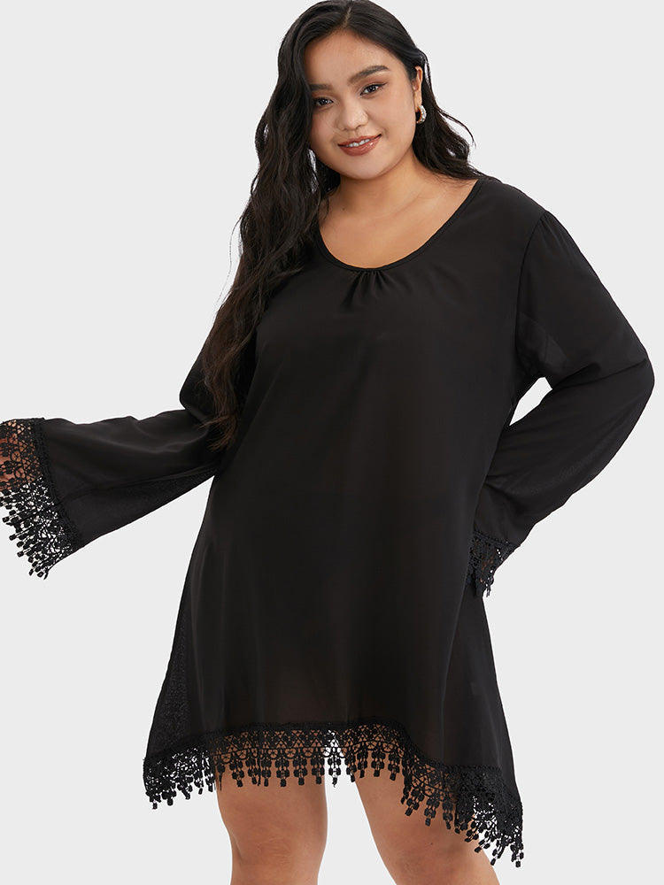 Broderie Anglaise Plain Dress