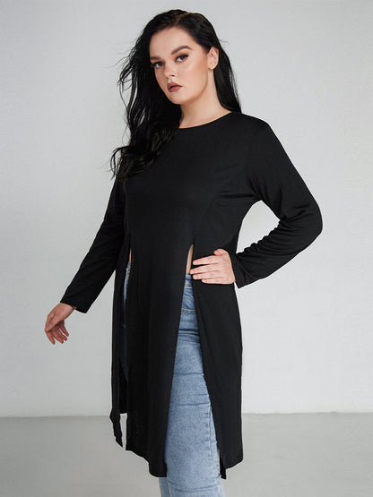 Split Tiered Regular T-shirt