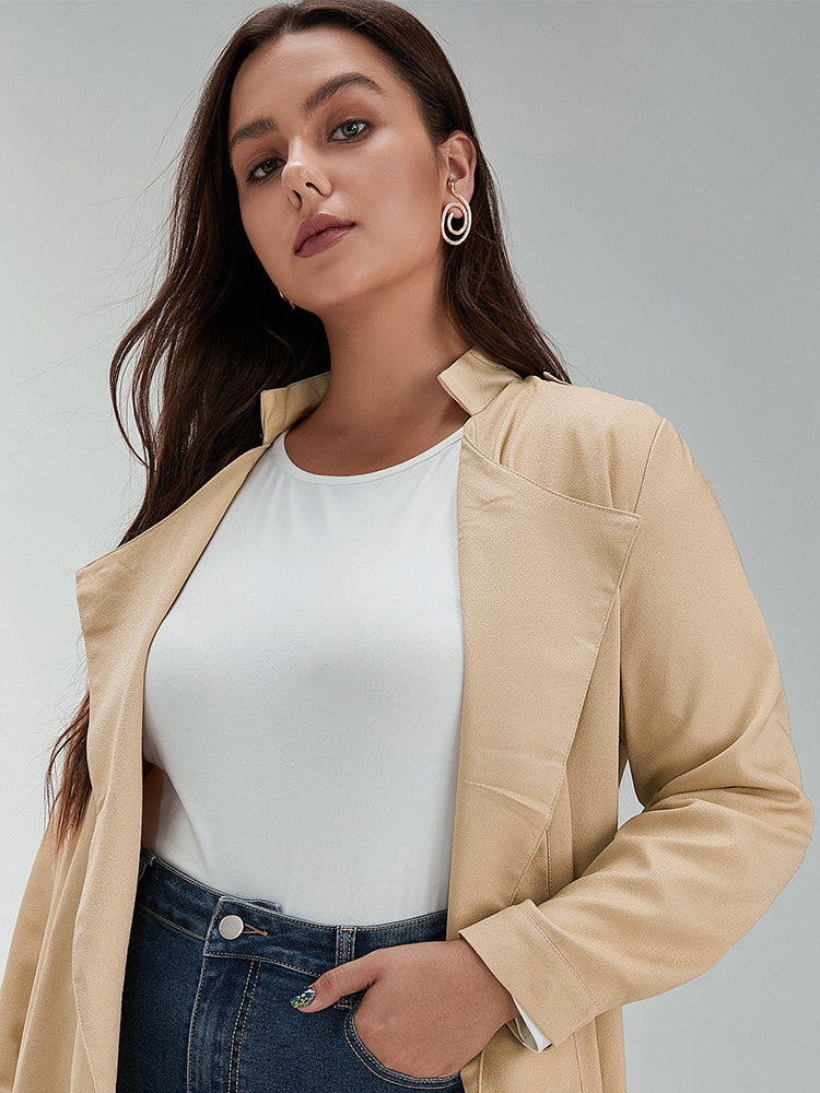 Button Regular Trench Coat