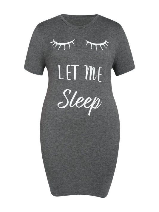Let Me Sleep Lounge Dress