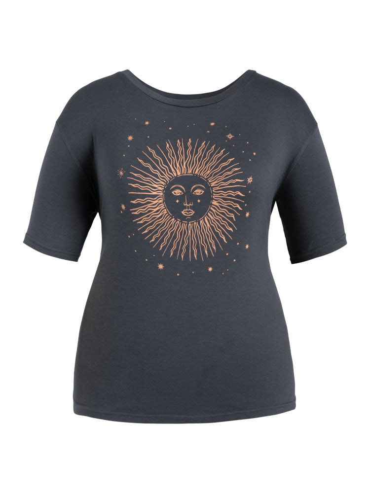 Sun & Star Print Cotton T-shirt