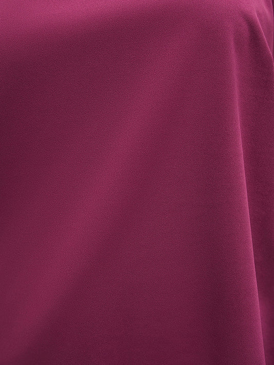 Plain Scalloped Trim Cami Top