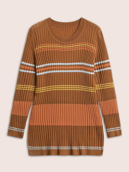 Supersoft Essentials Contrast Striped Pullover