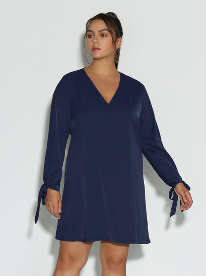 Knotted Cut Out Dress