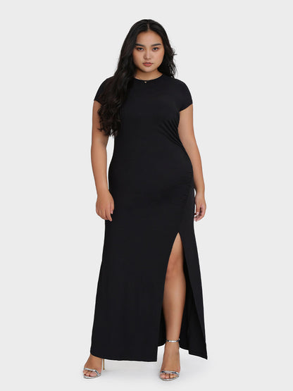 Split Hem Maxi Dress