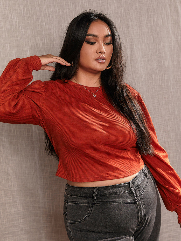 Round Neck Long Sleeve T-Shirt